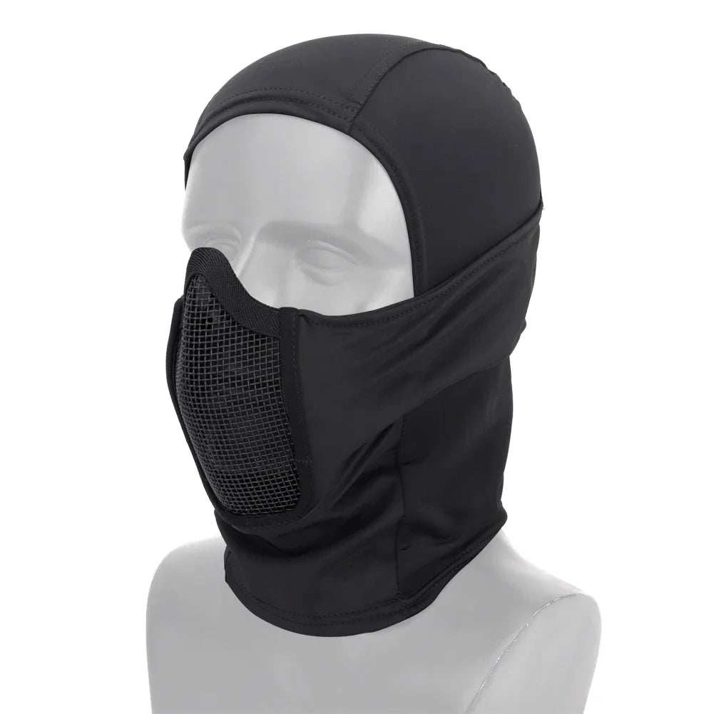 Balaclava com mascara de proteção