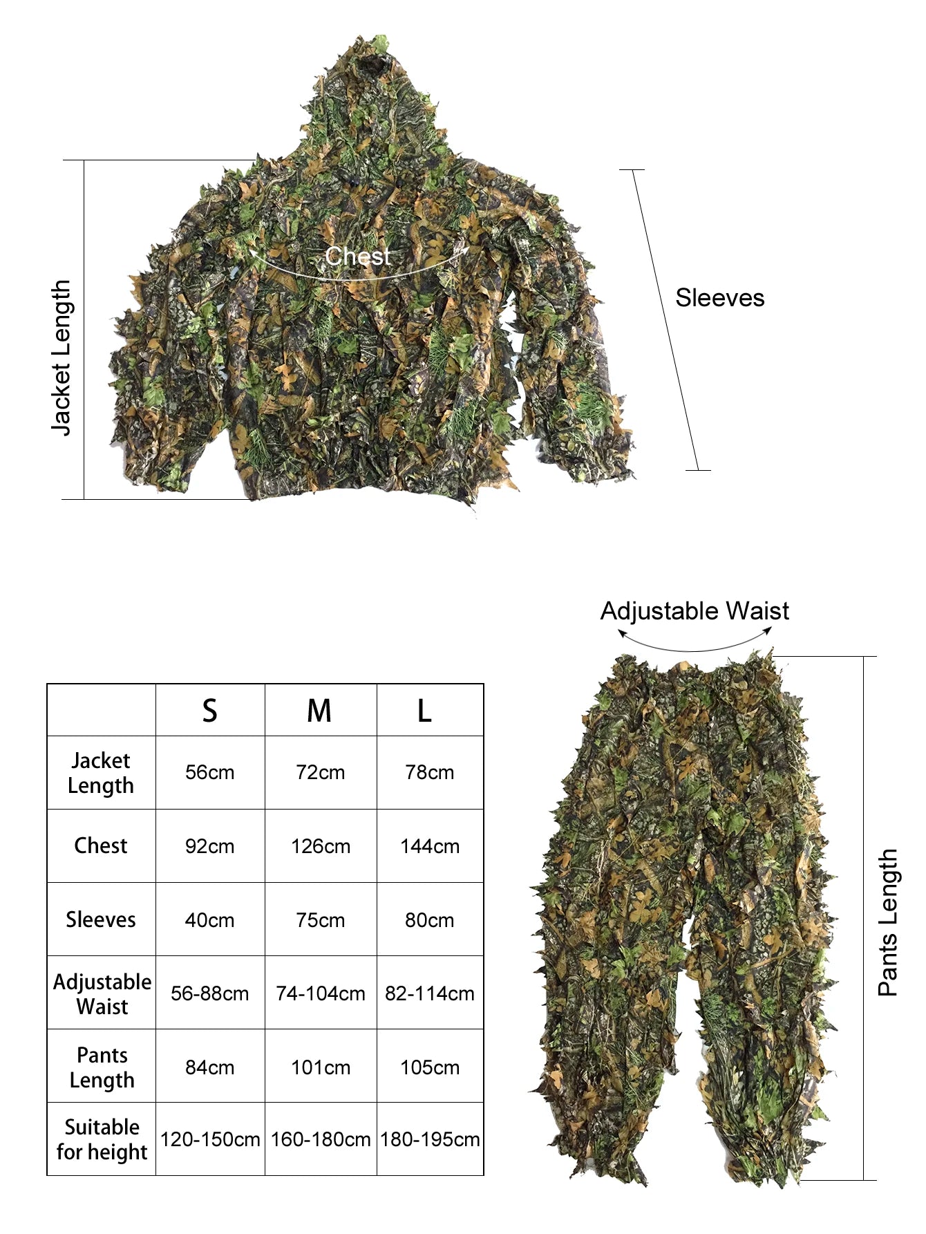 Ghillie Suit 2 peças