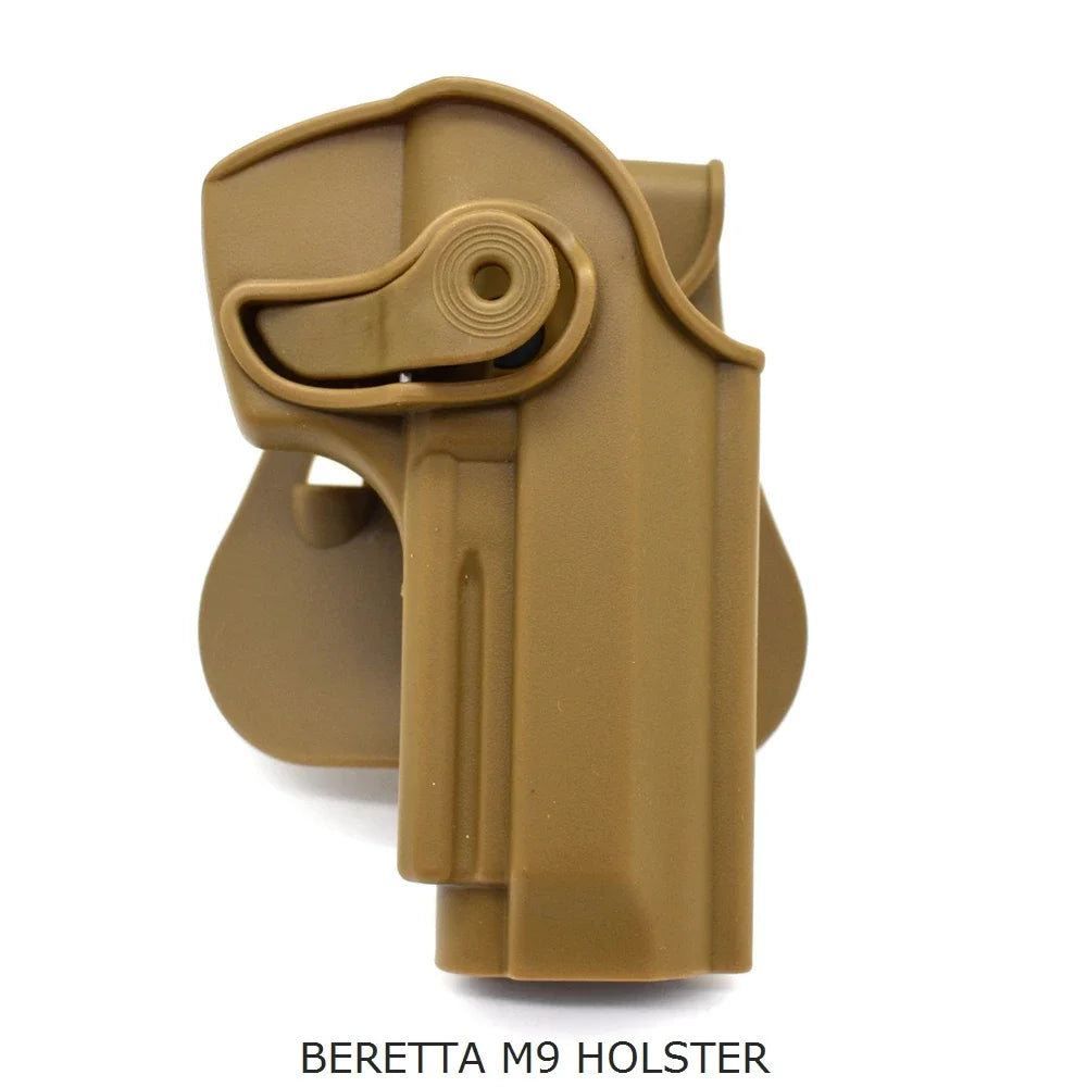 Tactical Pistol Paddle Holster Gun Holster for Glock 17 19,Colt 1911,Beretta M9,Beretta px4