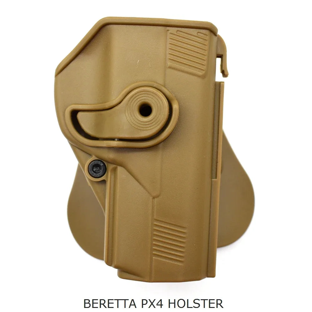 Tactical Pistol Paddle Holster Gun Holster for Glock 17 19,Colt 1911,Beretta M9,Beretta px4