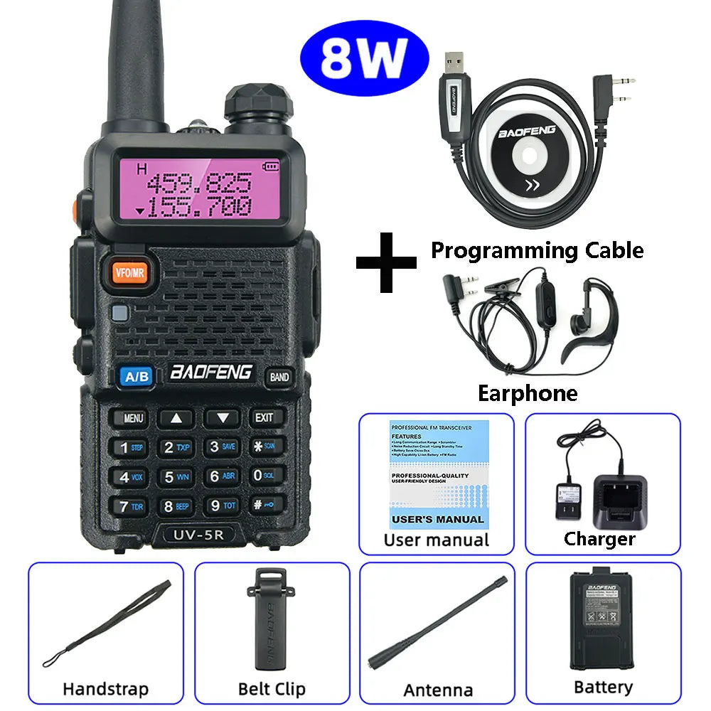 Radio Comunicador 5W/8W