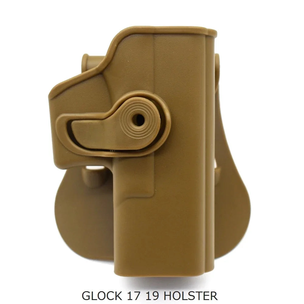 Tactical Pistol Paddle Holster Gun Holster for Glock 17 19,Colt 1911,Beretta M9,Beretta px4