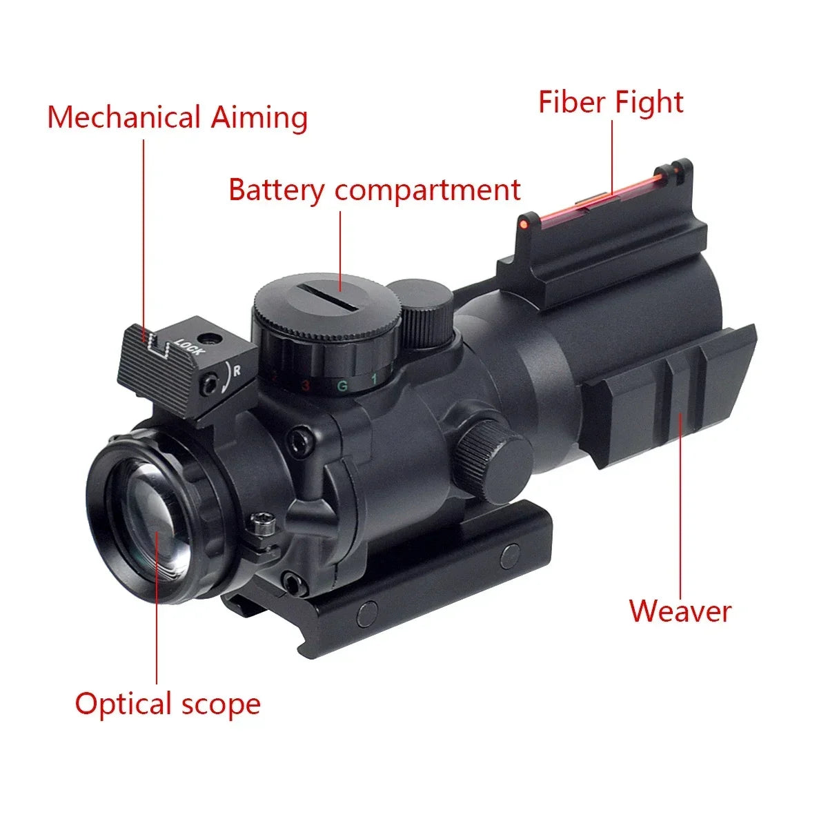 AIM-O ACOG 4X32 SCOPE