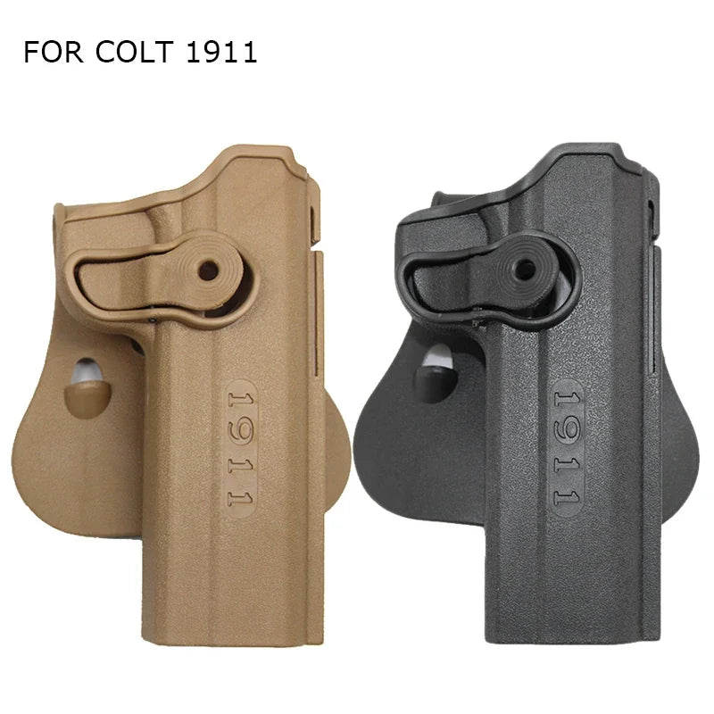 Tactical Pistol Paddle Holster Gun Holster for Glock 17 19,Colt 1911,Beretta M9,Beretta px4