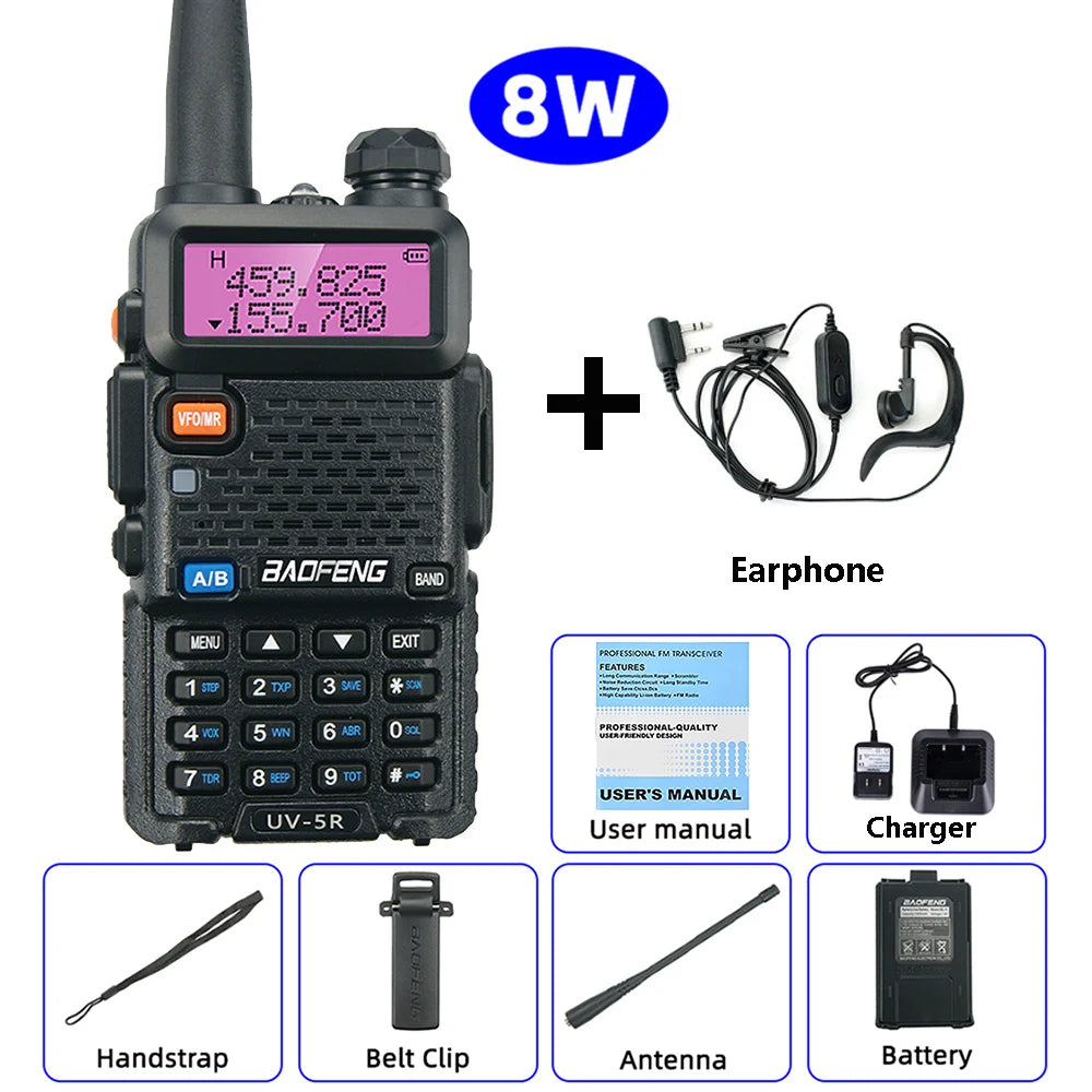 Radio Comunicador 5W/8W