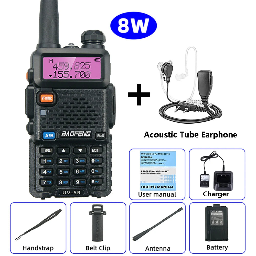 Radio Comunicador 5W/8W