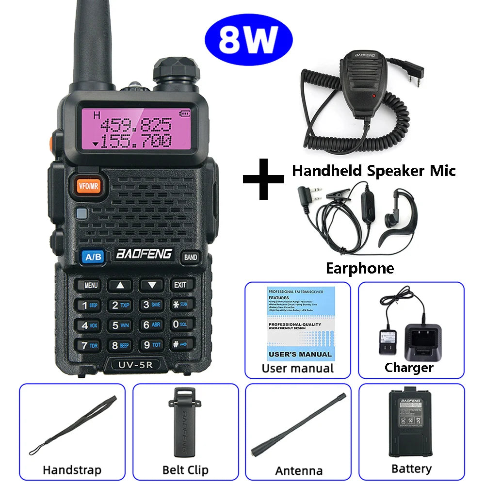 Radio Comunicador 5W/8W