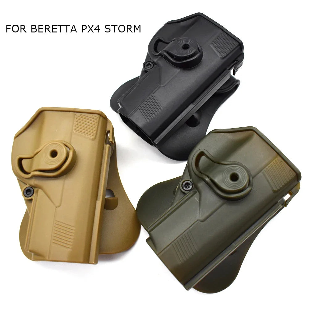 Tactical Pistol Paddle Holster Gun Holster for Glock 17 19,Colt 1911,Beretta M9,Beretta px4