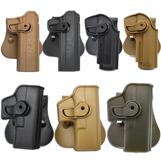 Tactical Pistol Paddle Holster Gun Holster for Glock 17 19,Colt 1911,Beretta M9,Beretta px4