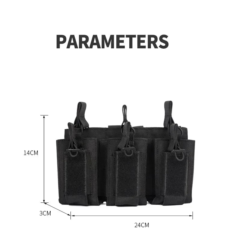 Magazine Bag M4 M14 M16 AK AR Glock universal