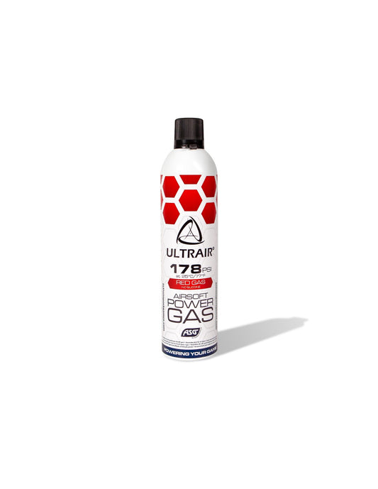 ASG ULTRAIR POWER RED GAS NO SILICONE (570 mL / 178 PSI)